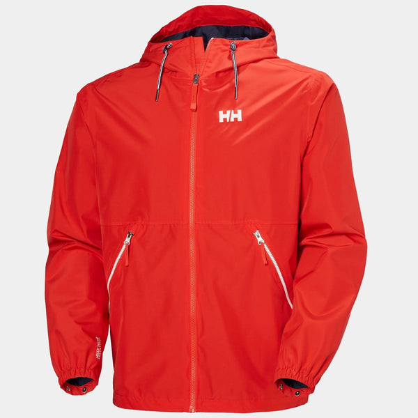 SANDOY RAIN JACKET, ALERT RED, XXL