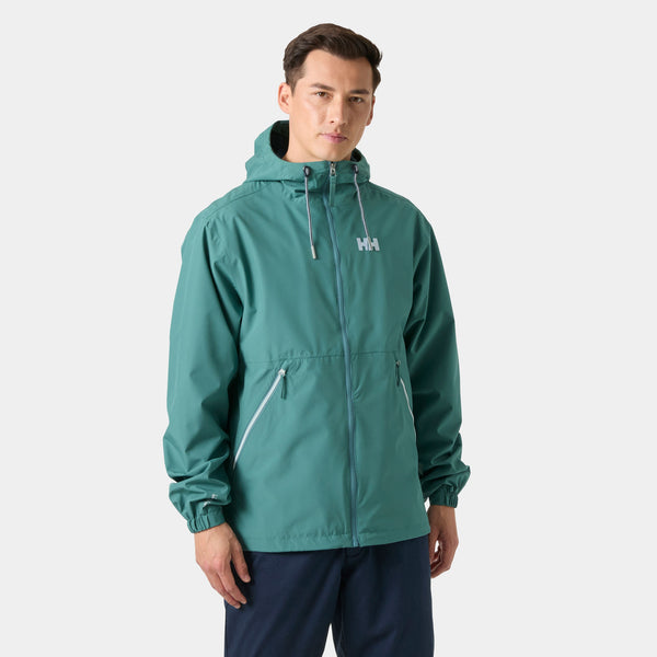 SANDOY RAIN JACKET, OPAL GREEN, L