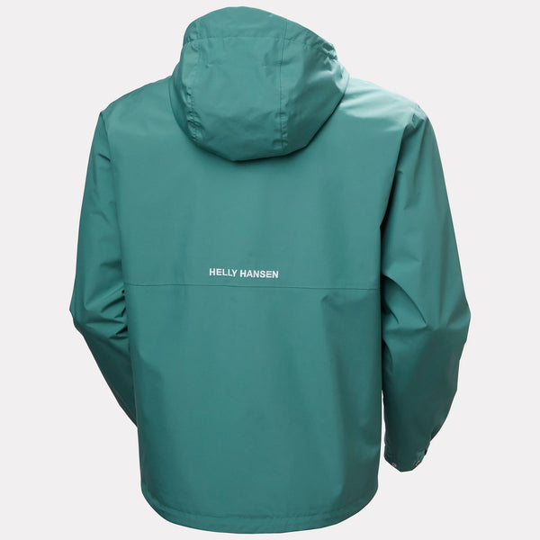 SANDOY RAIN JACKET, OPAL GREEN, L