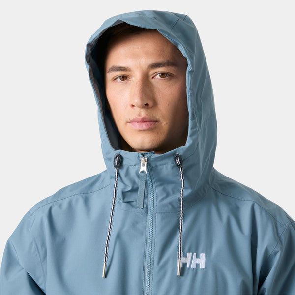 SANDOY RAIN JACKET, WASHED NAVY, XXL