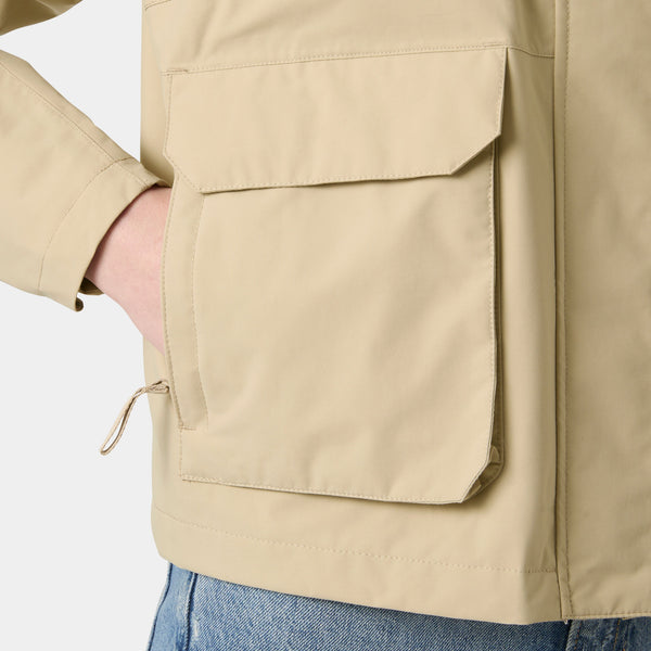 W ESCAPE UTILITY JACKET, HH KHAKI, L