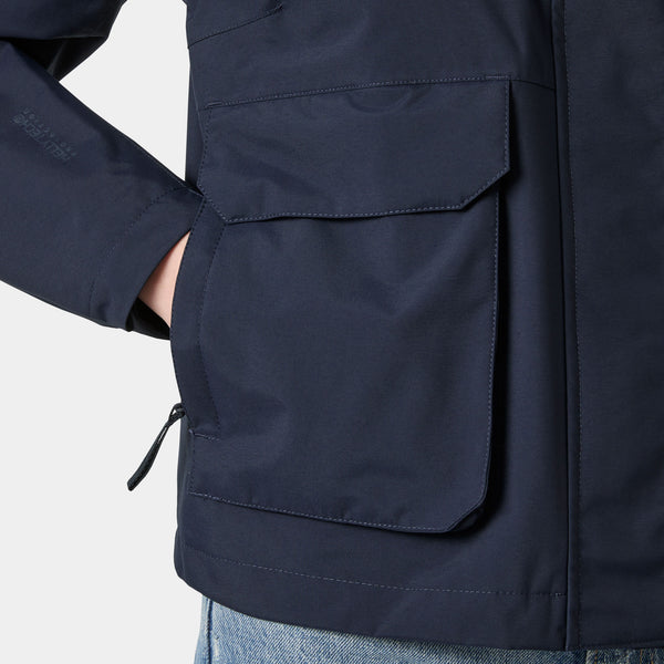 W ESCAPE UTILITY JACKET, NAVY, L