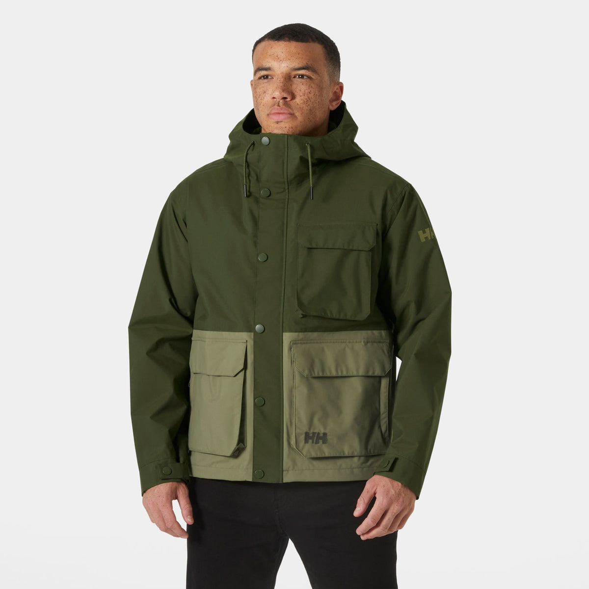 ESCAPE UTILITY RAIN JACKET, UTILITY GRE, XXL