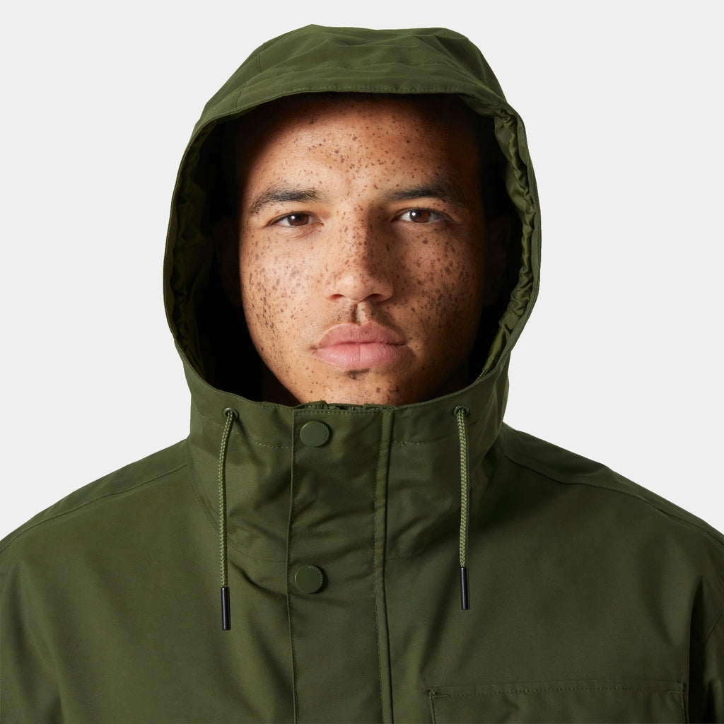 ESCAPE UTILITY RAIN JACKET, UTILITY GRE, XXL