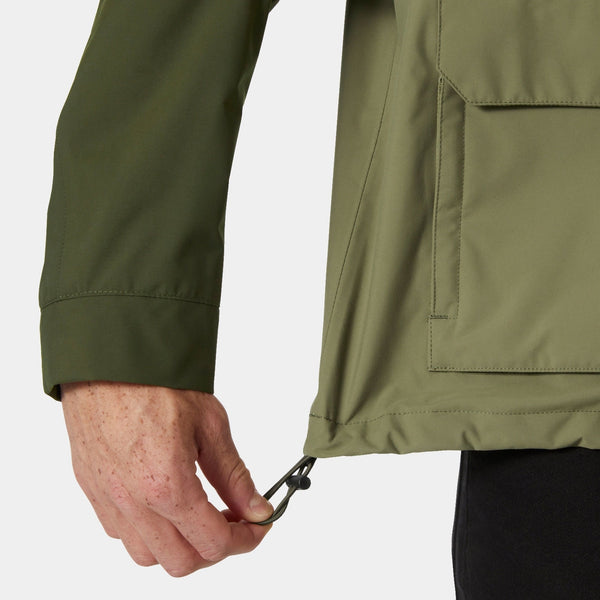 ESCAPE UTILITY RAIN JACKET, UTILITY GRE, XXL