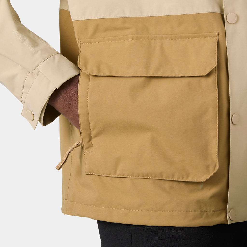 ESCAPE UTILITY RAIN JACKET, ELMWOOD, XXL