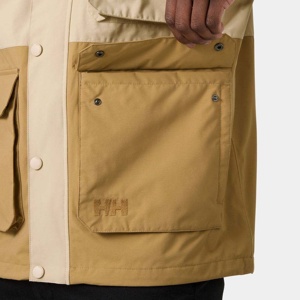 ESCAPE UTILITY RAIN JACKET, ELMWOOD, XXL