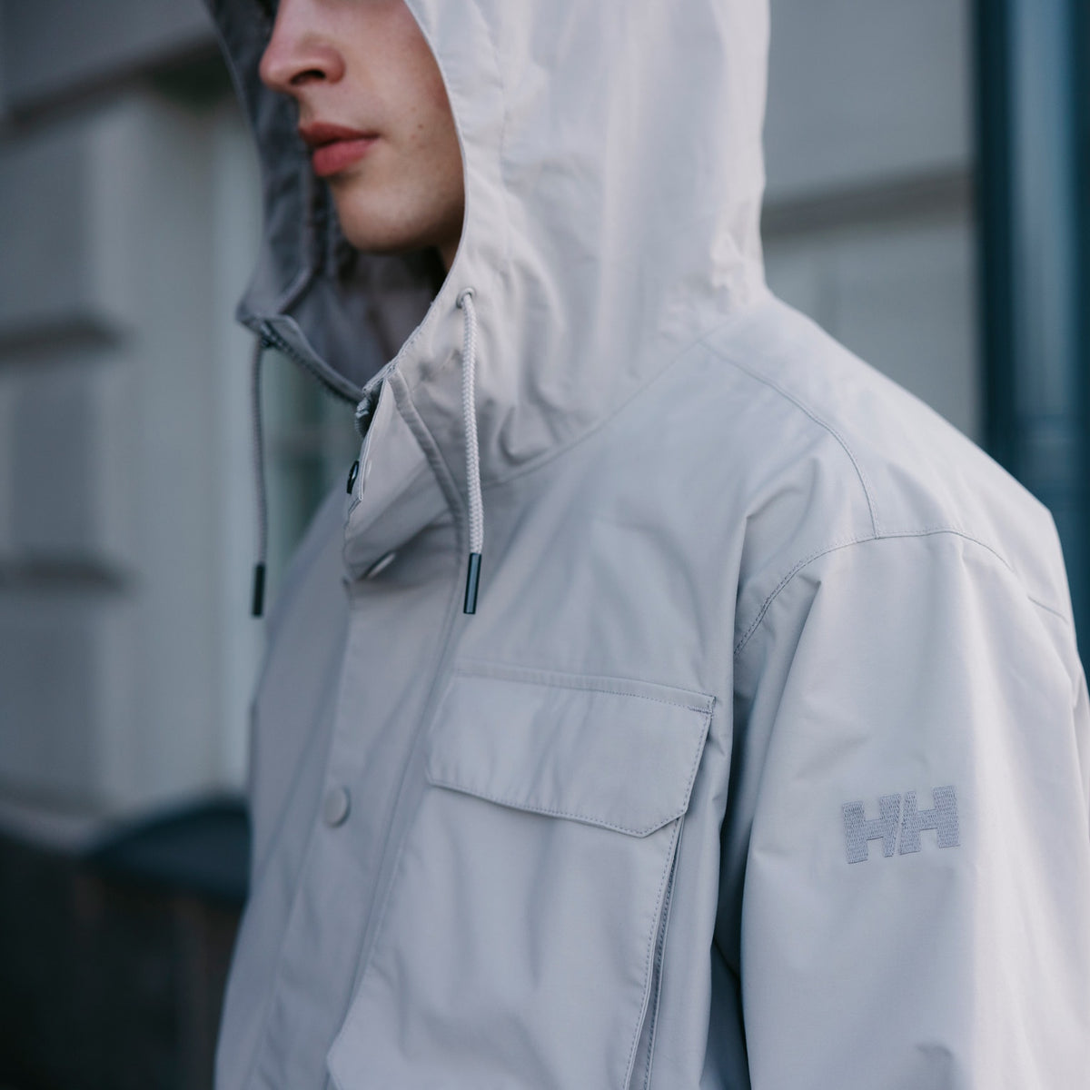 ESCAPE UTILITY RAIN JACKET, TERRAZZO, XXL