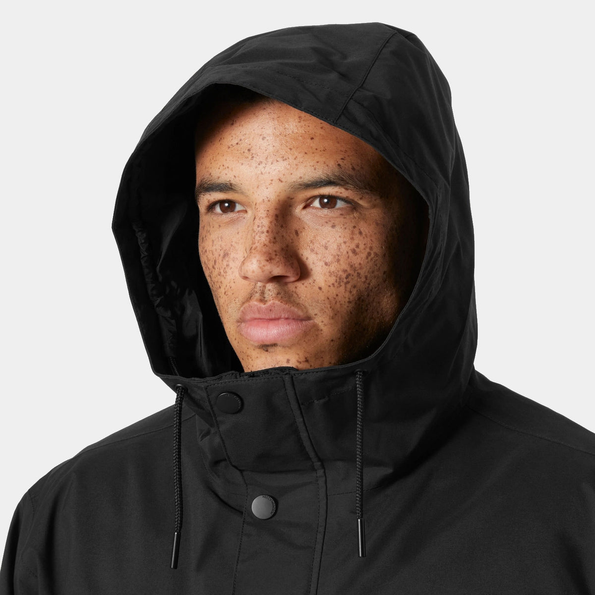 ESCAPE UTILITY RAIN JACKET, BLACK, XXL
