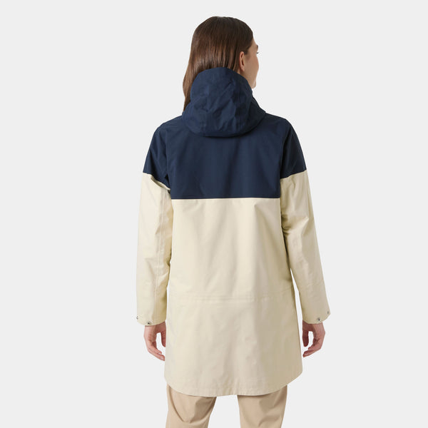 W KOSTER RAIN COAT, CREAM, L