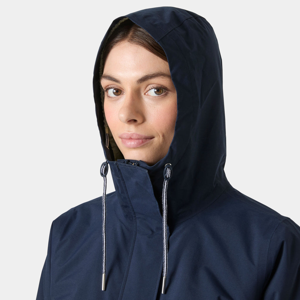 W KOSTER RAIN COAT, CREAM, L