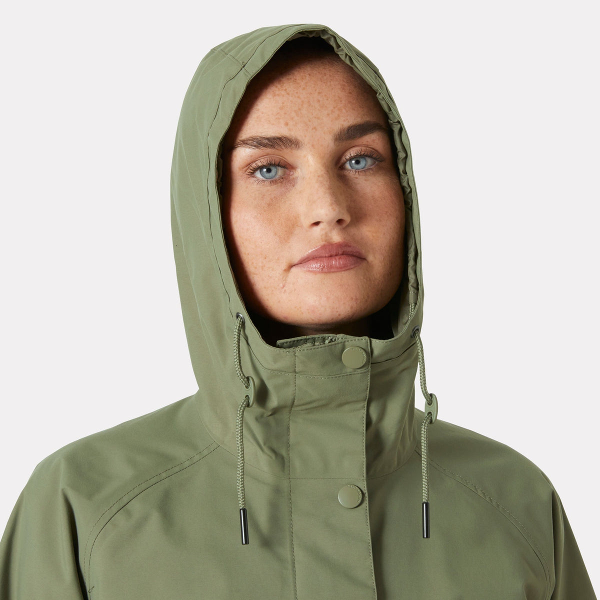 W VALENTIA 20 RAINCOAT, LAV GREEN, L