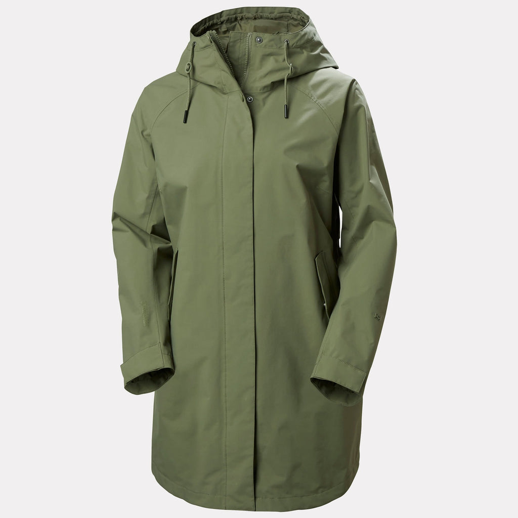 W VALENTIA 20 RAINCOAT, LAV GREEN, L