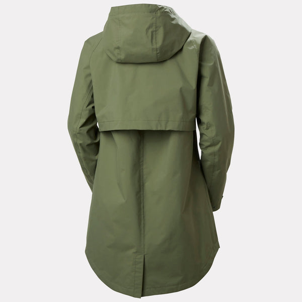 W VALENTIA 20 RAINCOAT, LAV GREEN, L