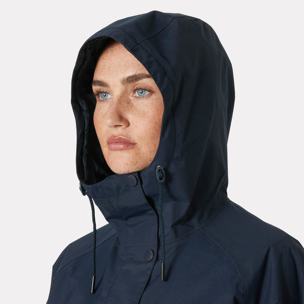 W VALENTIA 20 RAINCOAT, NAVY, XL