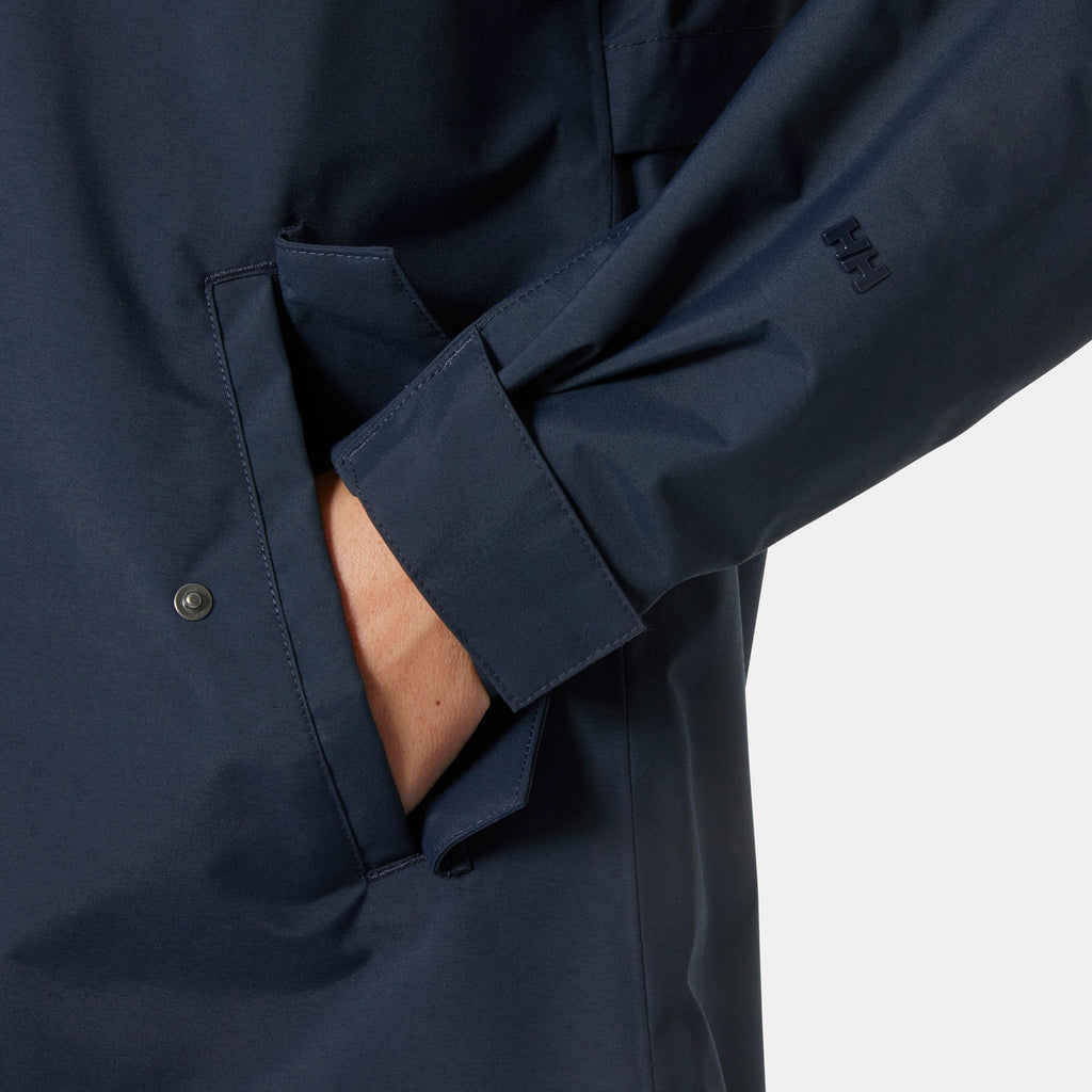 W VALENTIA 20 RAINCOAT, NAVY, XL