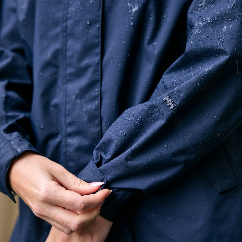 W VALENTIA 20 RAINCOAT, NAVY, XL