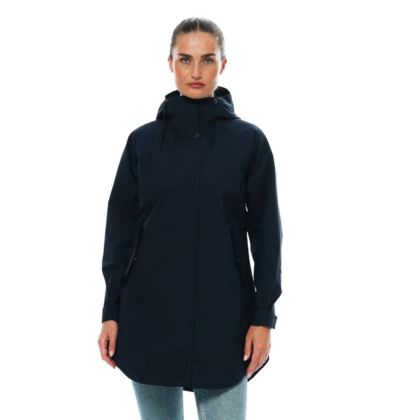 W VALENTIA 20 RAINCOAT, NAVY, XS