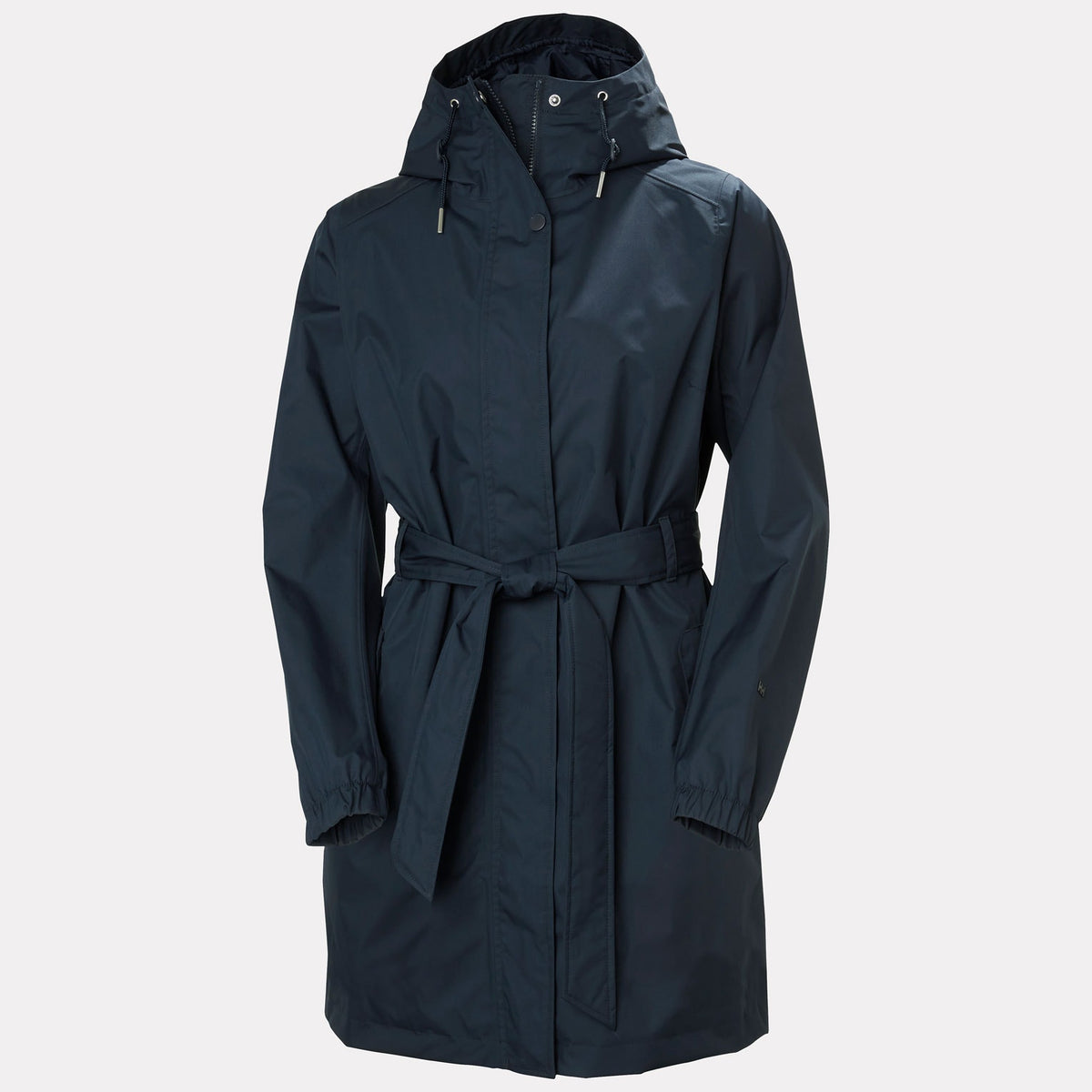 W HH CLASSICS TRENCH COAT, NAVY, L