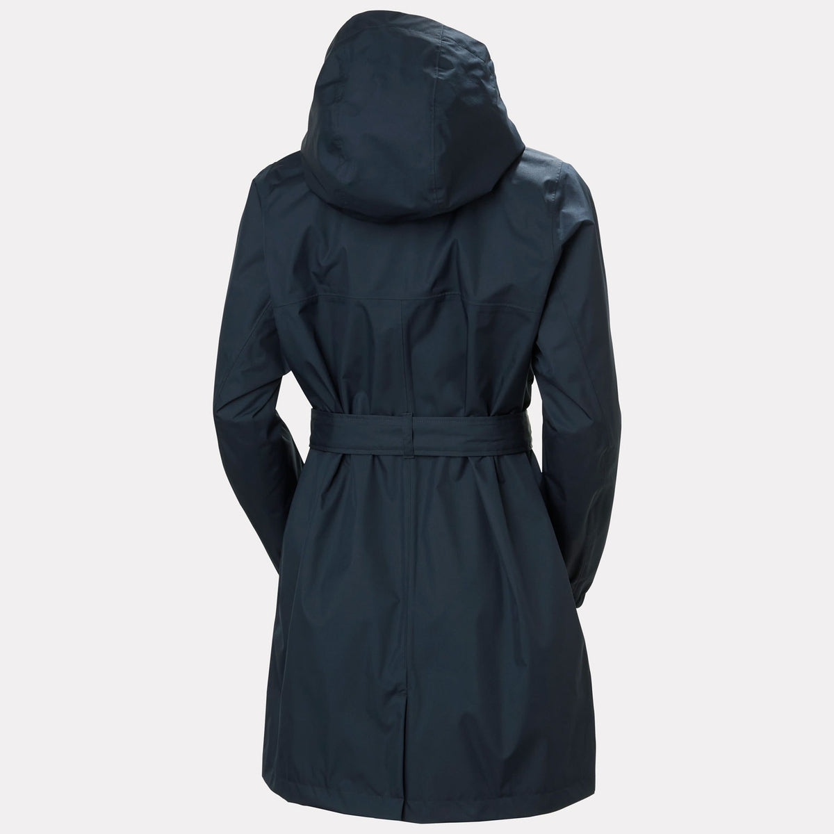W HH CLASSICS TRENCH COAT, NAVY, L
