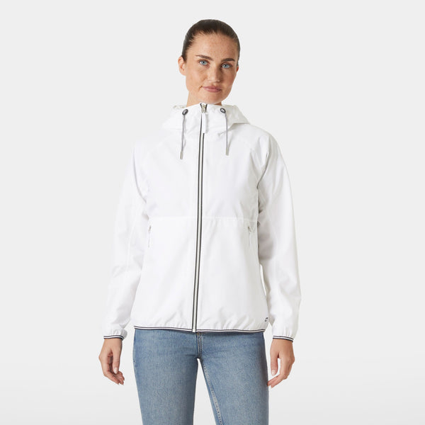 W KOSTER RAIN JACKET, WHITE, L