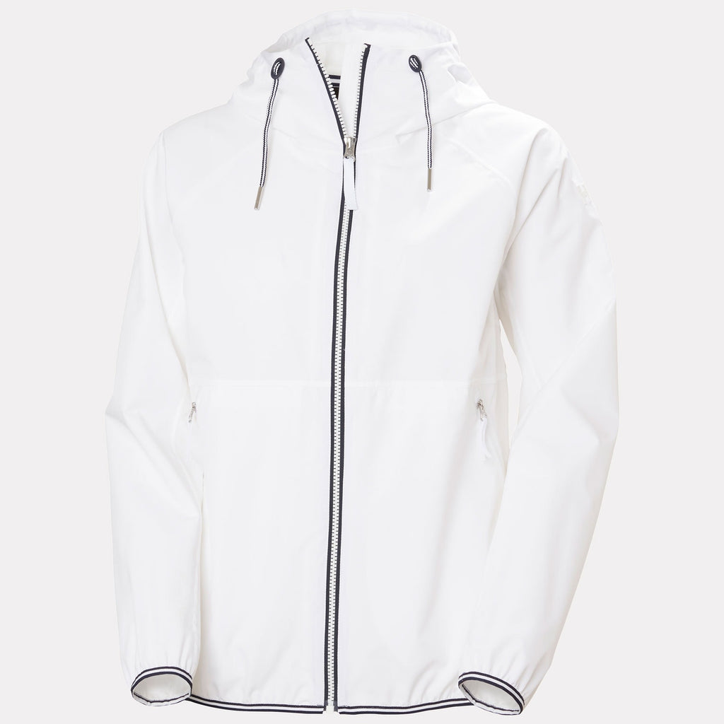 W KOSTER RAIN JACKET, WHITE, L