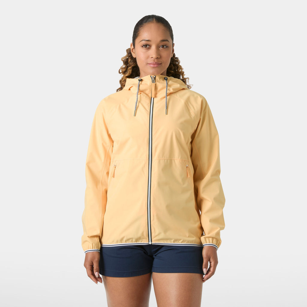 W KOSTER RAIN JACKET, MIAMI PEACH, L