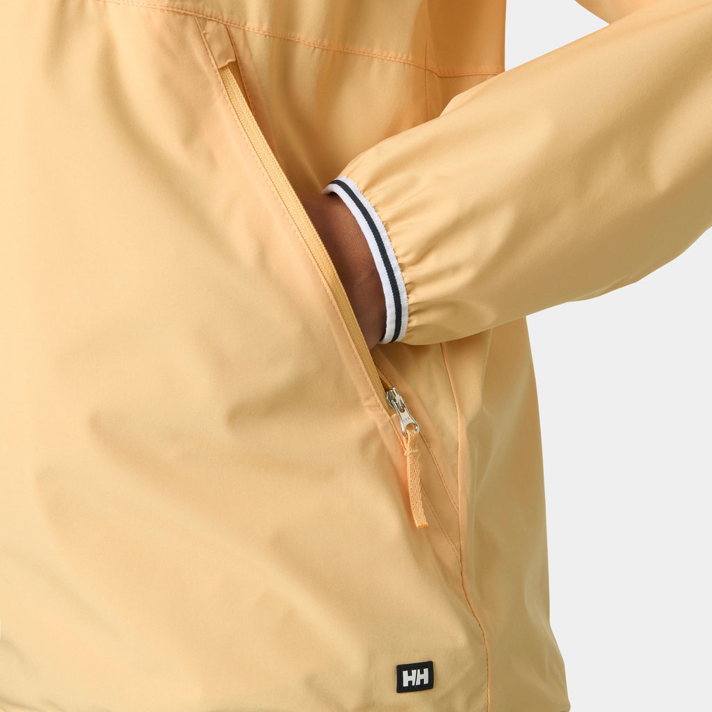 W KOSTER RAIN JACKET, MIAMI PEACH, L