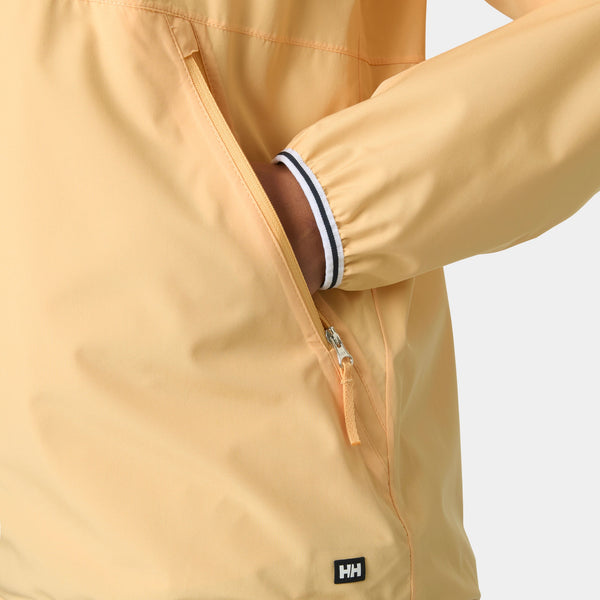 W KOSTER RAIN JACKET, MIAMI PEACH, L