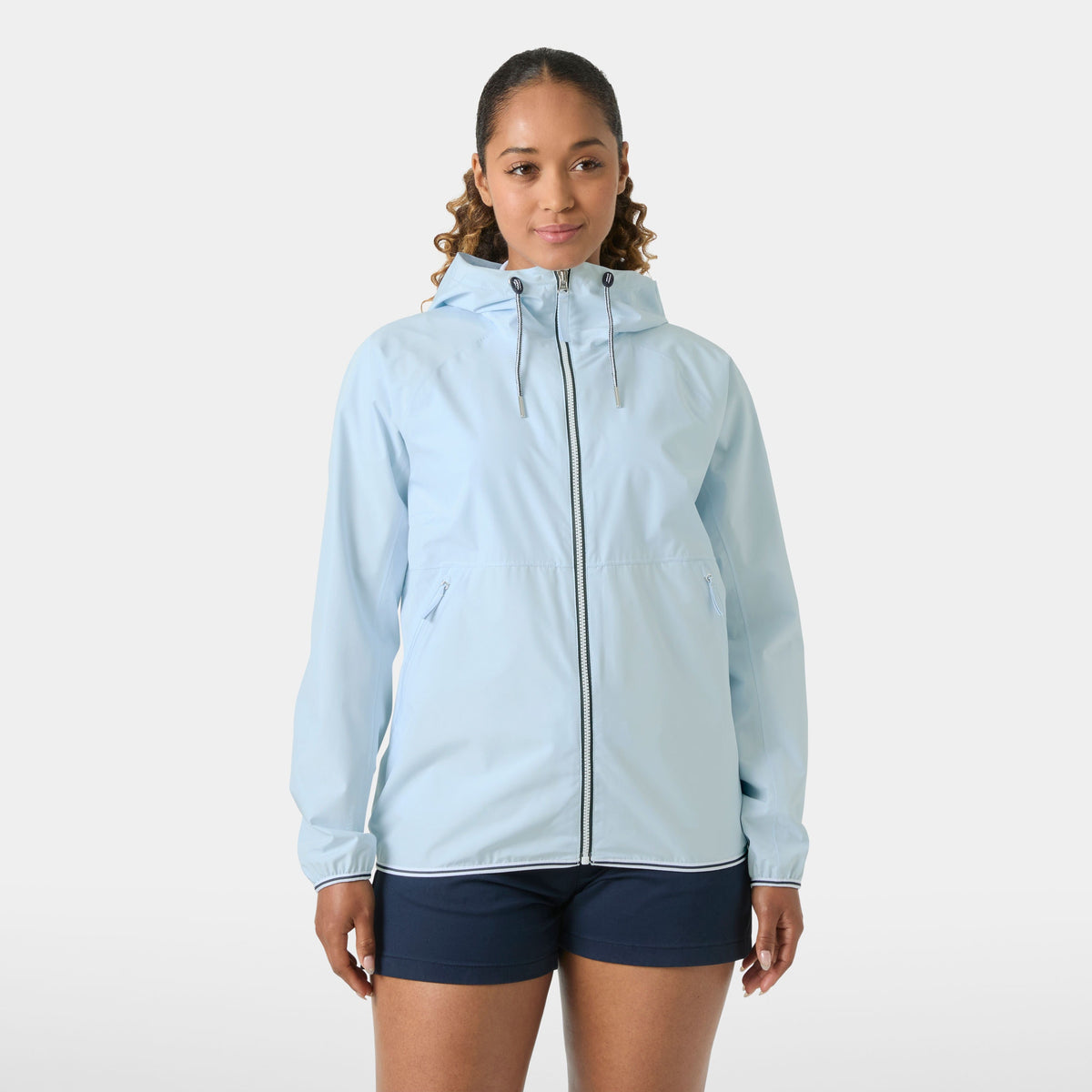 W KOSTER RAIN JACKET, PINNACLE BL, L