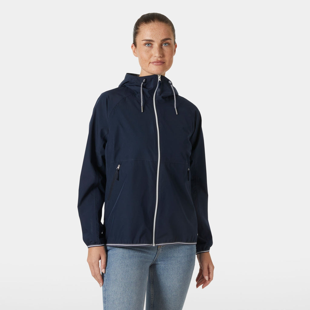 W KOSTER RAIN JACKET, NAVY, L