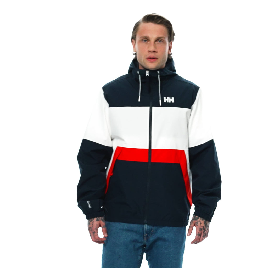 KOSTER RAIN JACKET, NAVY, XXL