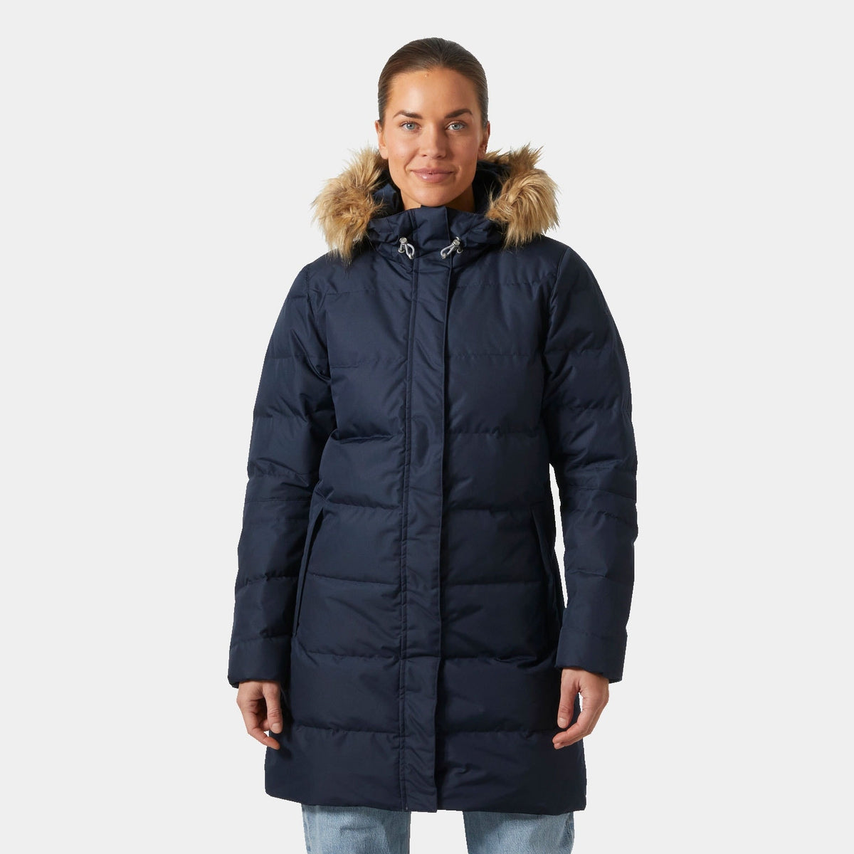 W ADEN DOWN PARKA, NAVY, M Main image