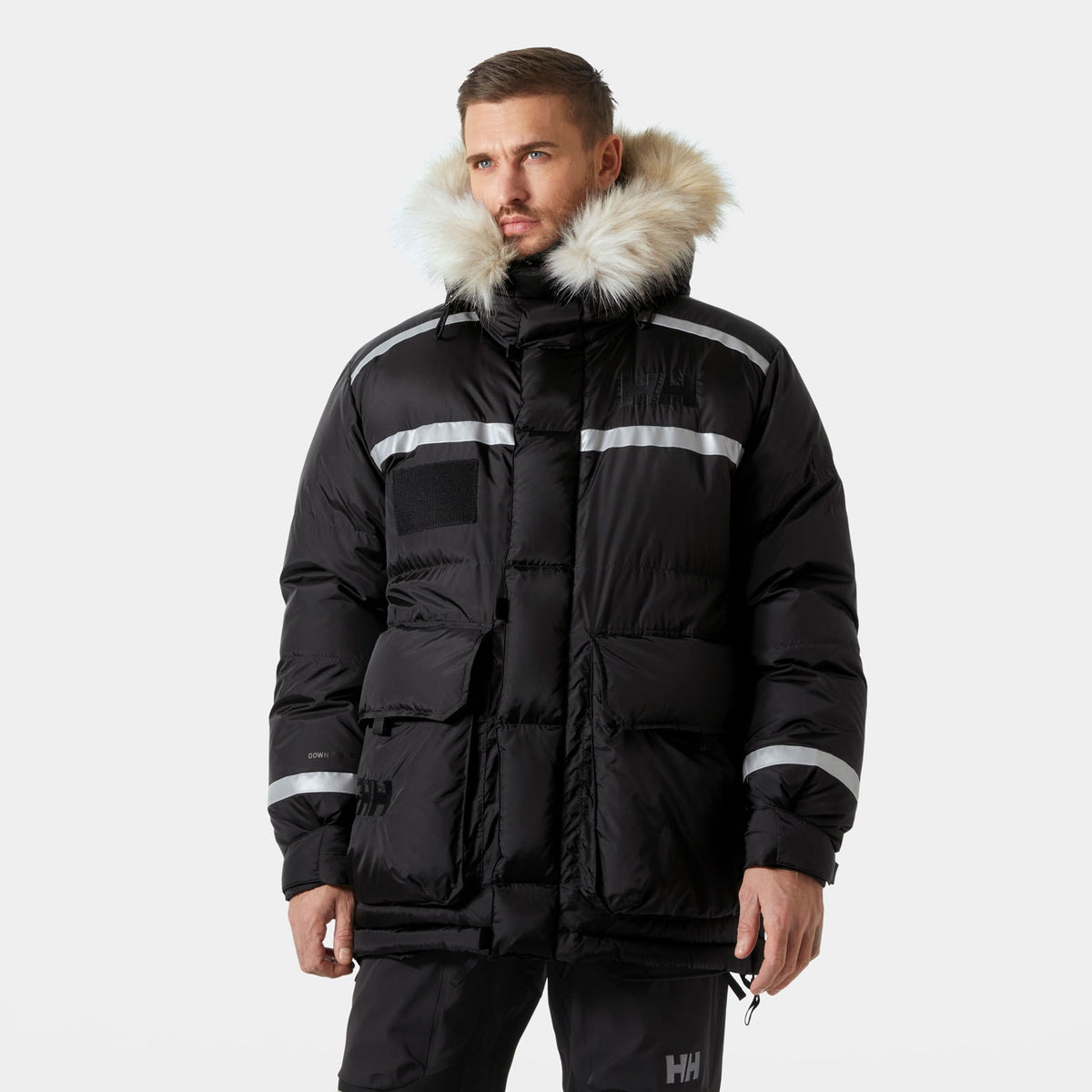 ARCTIC PATROL DOWN PARKA, BLACK, XXL