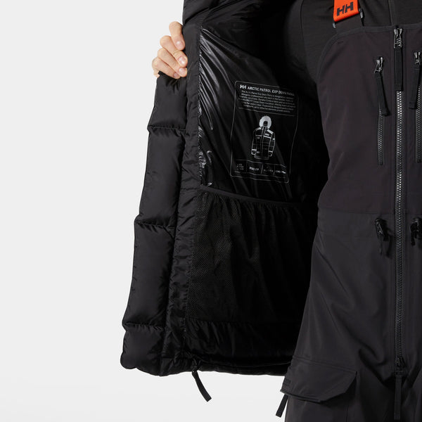 ARCTIC PATROL DOWN PARKA, BLACK, XXL