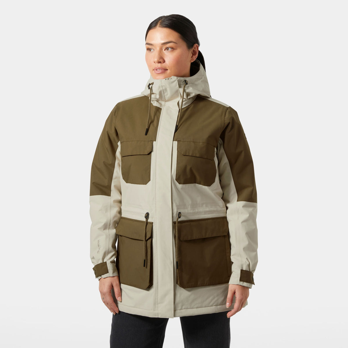 W ESCAPE INS PARKA, CREAM, L Main image