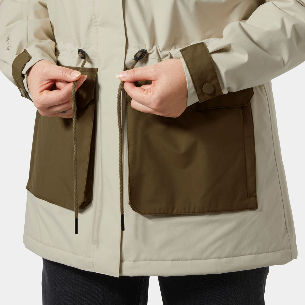 W ESCAPE INS PARKA, CREAM, L