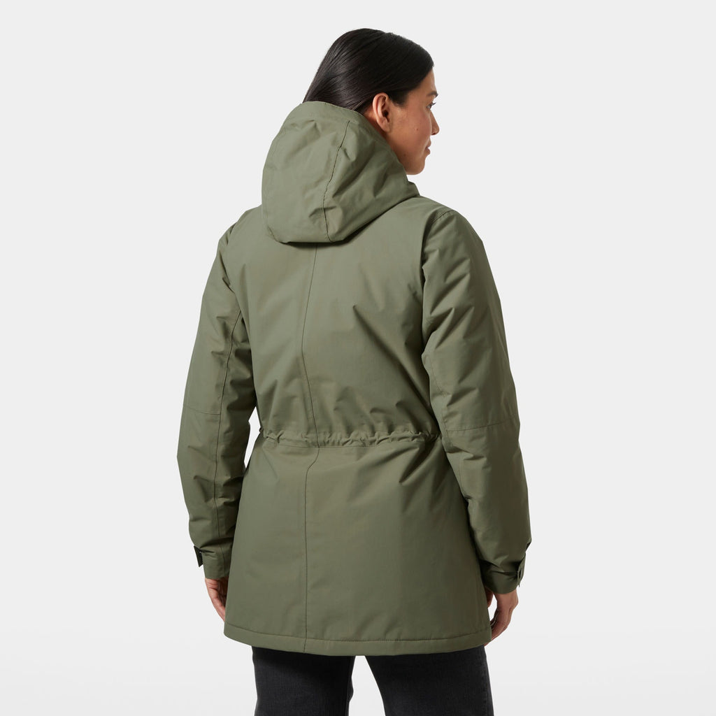 W ESCAPE INS PARKA, LAV GREEN, L