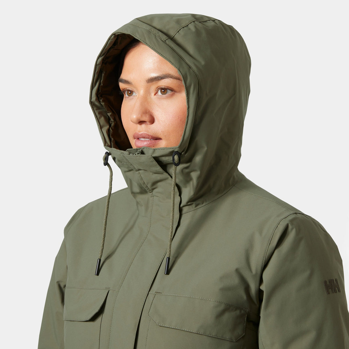 W ESCAPE INS PARKA, LAV GREEN, L