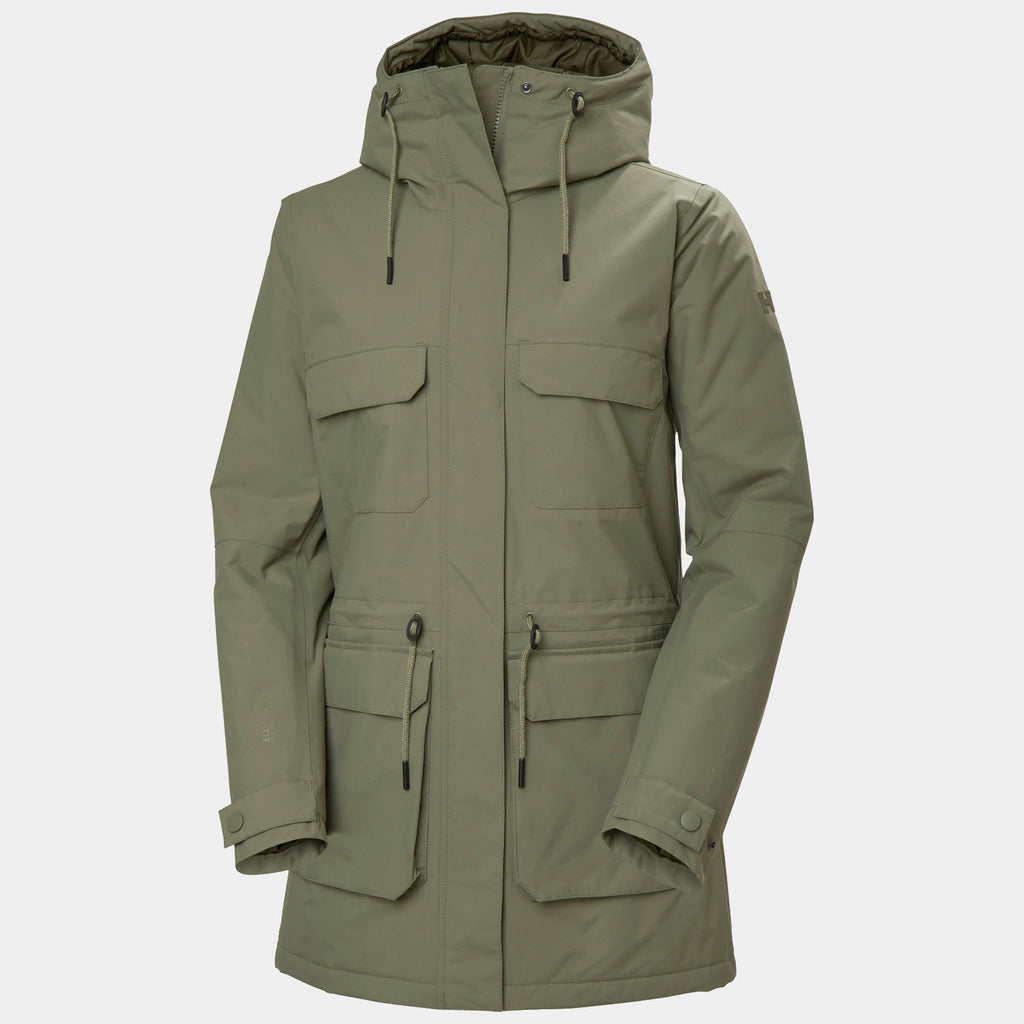 W ESCAPE INS PARKA, LAV GREEN, L