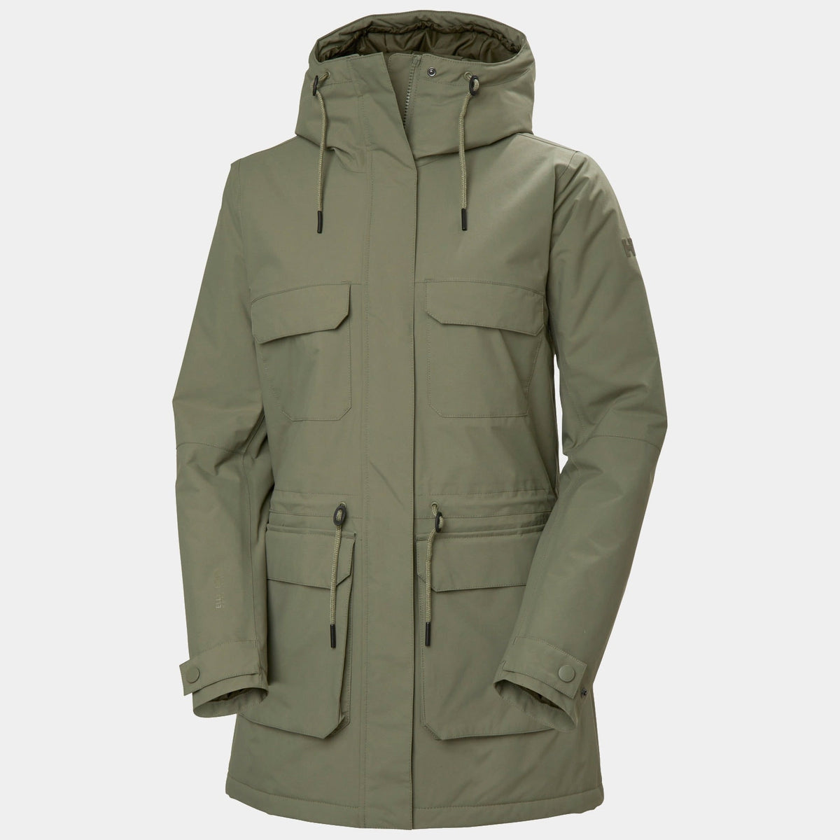 W ESCAPE INS PARKA, LAV GREEN, L