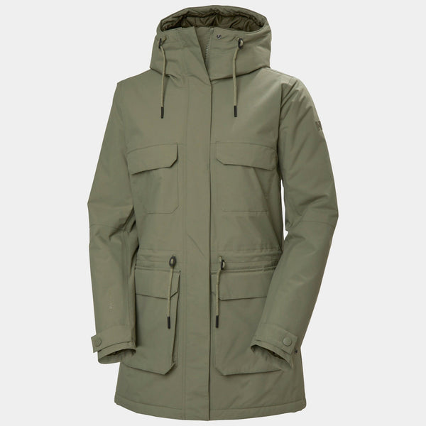 W ESCAPE INS PARKA, LAV GREEN, L