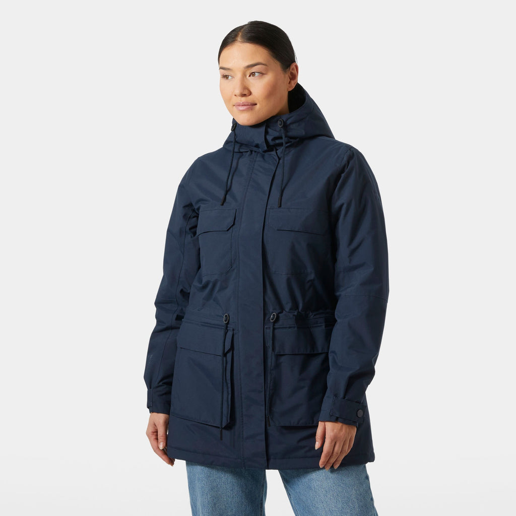 W ESCAPE INS PARKA, NAVY, L
