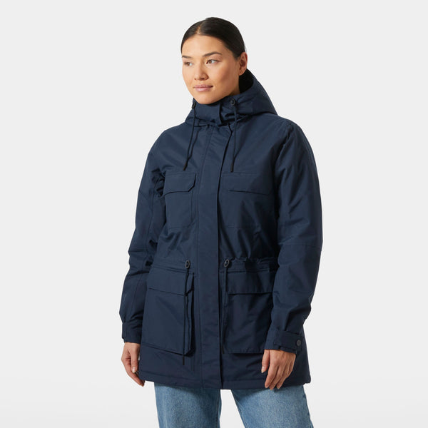 W ESCAPE INS PARKA, NAVY, L