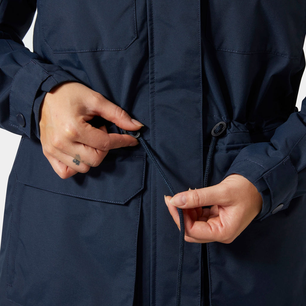 W ESCAPE INS PARKA, NAVY, L