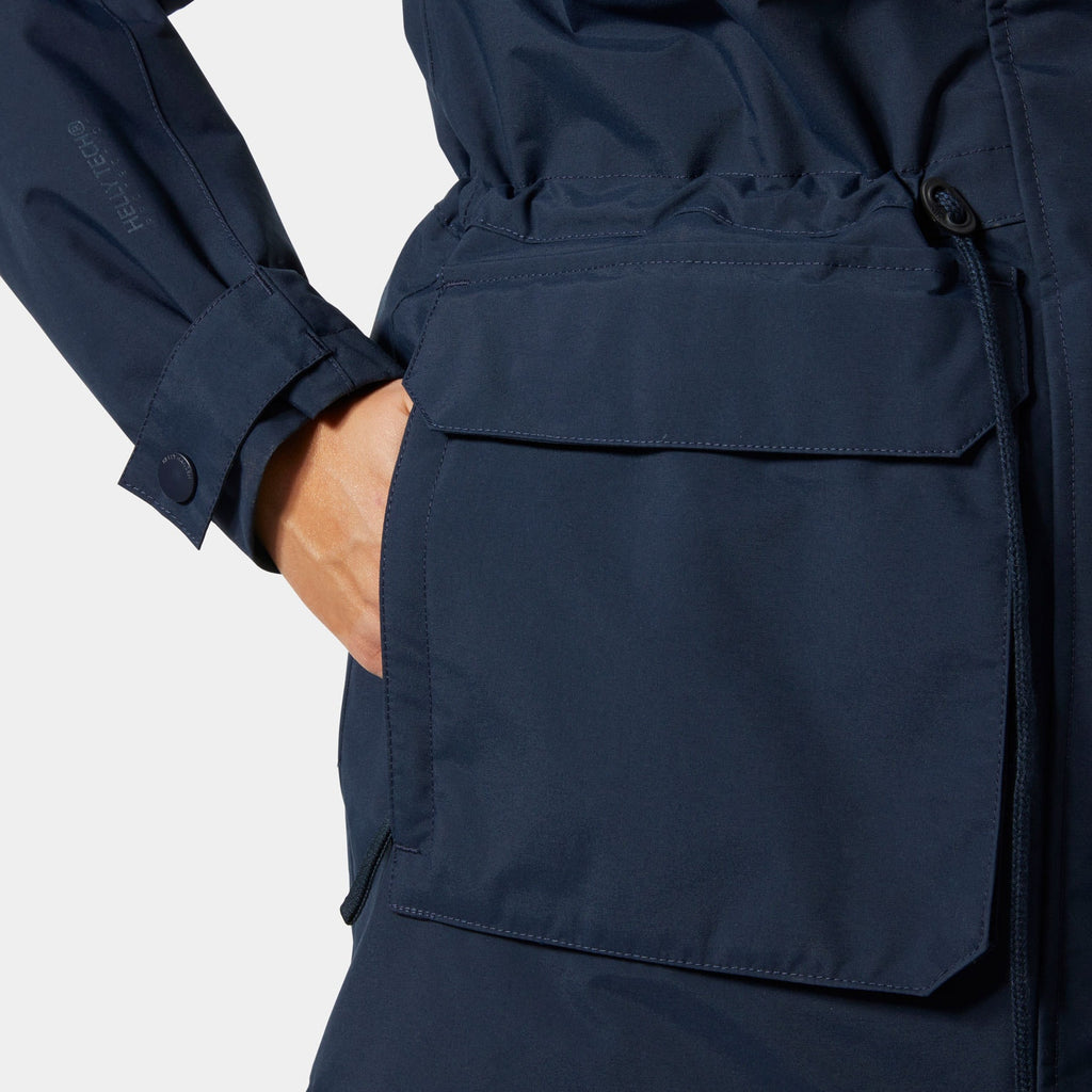 W ESCAPE INS PARKA, NAVY, L