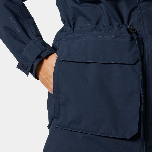 W ESCAPE INS PARKA, NAVY, L