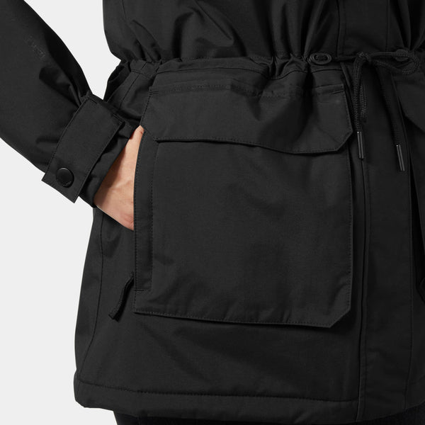 W ESCAPE INS PARKA, BLACK, L