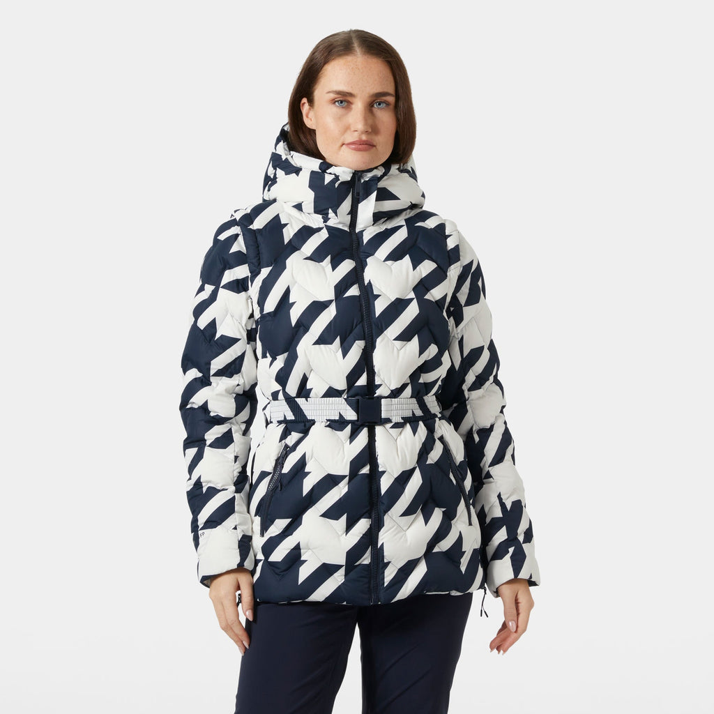 W WINTER BLISS MODULAR DOWN, NAVY HOUNDS, XL