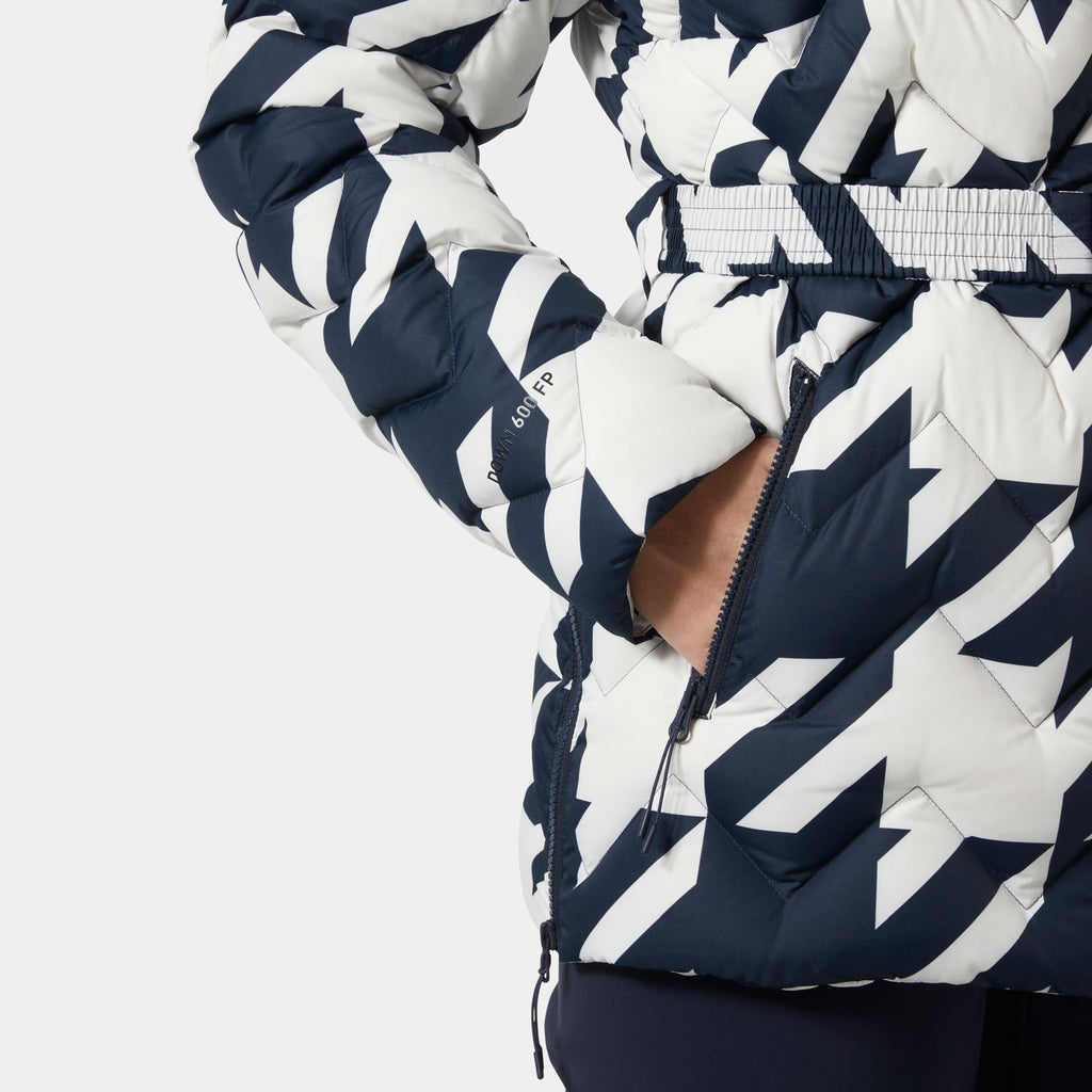 W WINTER BLISS MODULAR DOWN, NAVY HOUNDS, XL